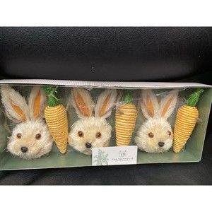 RACHEL ASHWELL THE FARMHOUSE  GARLAND 6 FEET  RABBITS CARROTS NIB